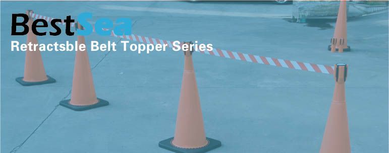 3meter Cone-Top Retractable Belt Topper&Retractable Belt Stanchion