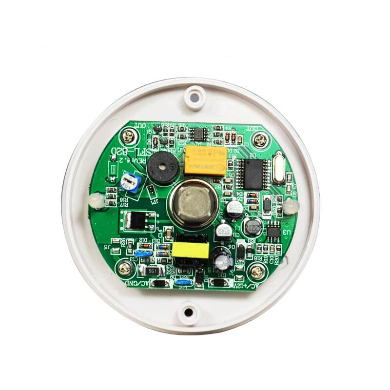 4 Wired Photoelectric Network Conventional Fire Smoke Detector Alarm for Alarm System Home Security