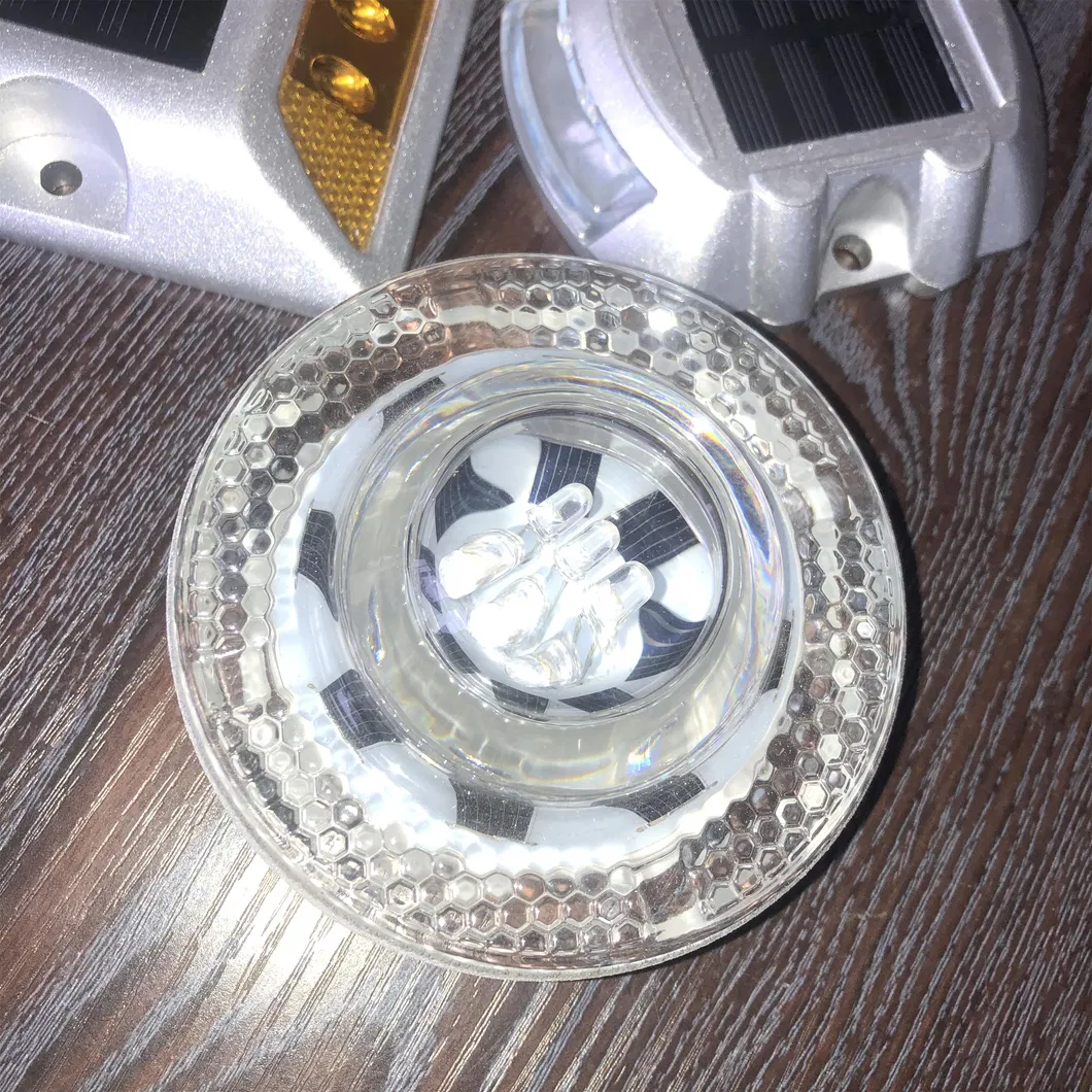 Alltop IP65 Waterproof Flashing Cat Eyes Motorway Reflectors Solar Traffic Road Stud Light