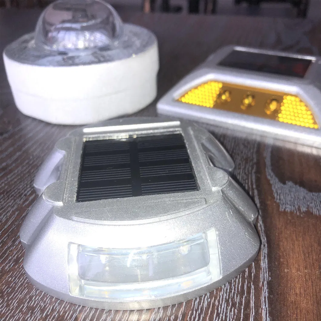 Alltop IP65 Waterproof Flashing Cat Eyes Motorway Reflectors Solar Traffic Road Stud Light