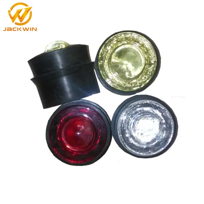 Aluminum Blinking Pavement Marker Road Cat Eyes 4/6LED Solar Road Stud