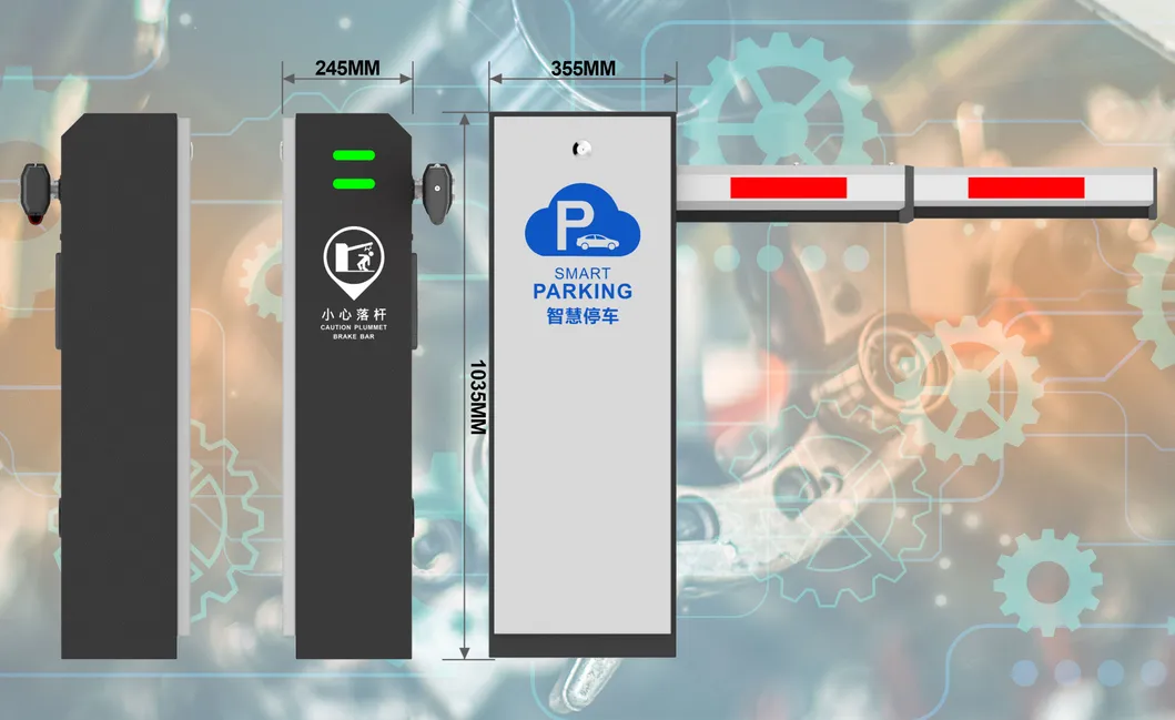 Automatic Traffic Remote Control Car Access Parking Road Boom Barrier Gate