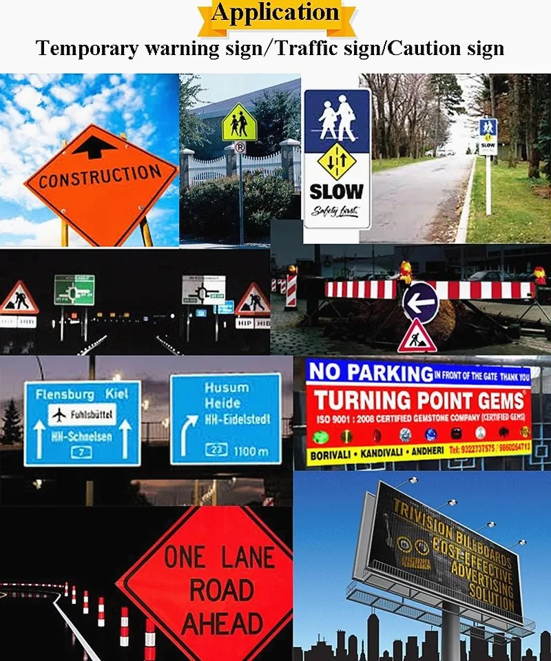 Bh5200 Engineering Grade Printable Reflective Vinyl Sheeting for Road Signs