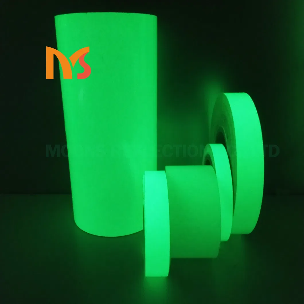 Cinta Luminosa China Factory Photoluminescent Arrow Luminous Glow in The Dark Tape