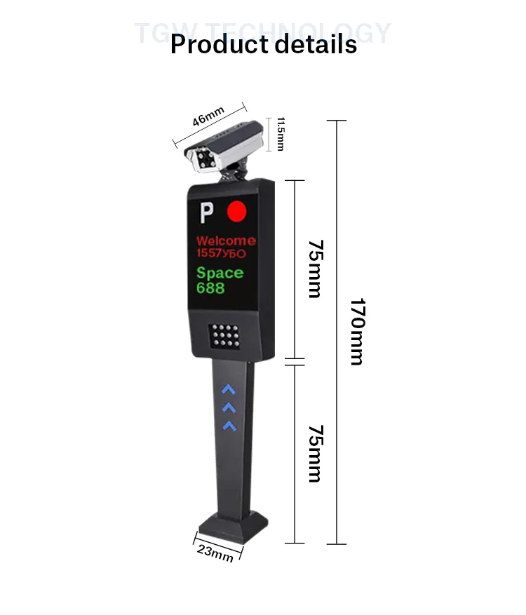 Colombia Smart Parking Anpr IP Lpr Camera Automatic Number Plate Recogntion Parking System for Access Control