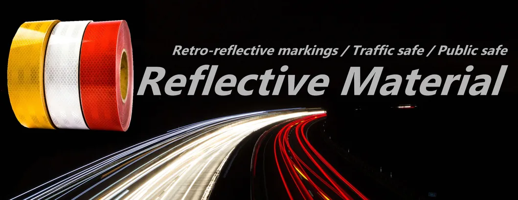 Customized 5cm*5m / 5cm*25m 5cm*45m Speed Radar Detector Reflective Tape Beads Pet Reflecetive
