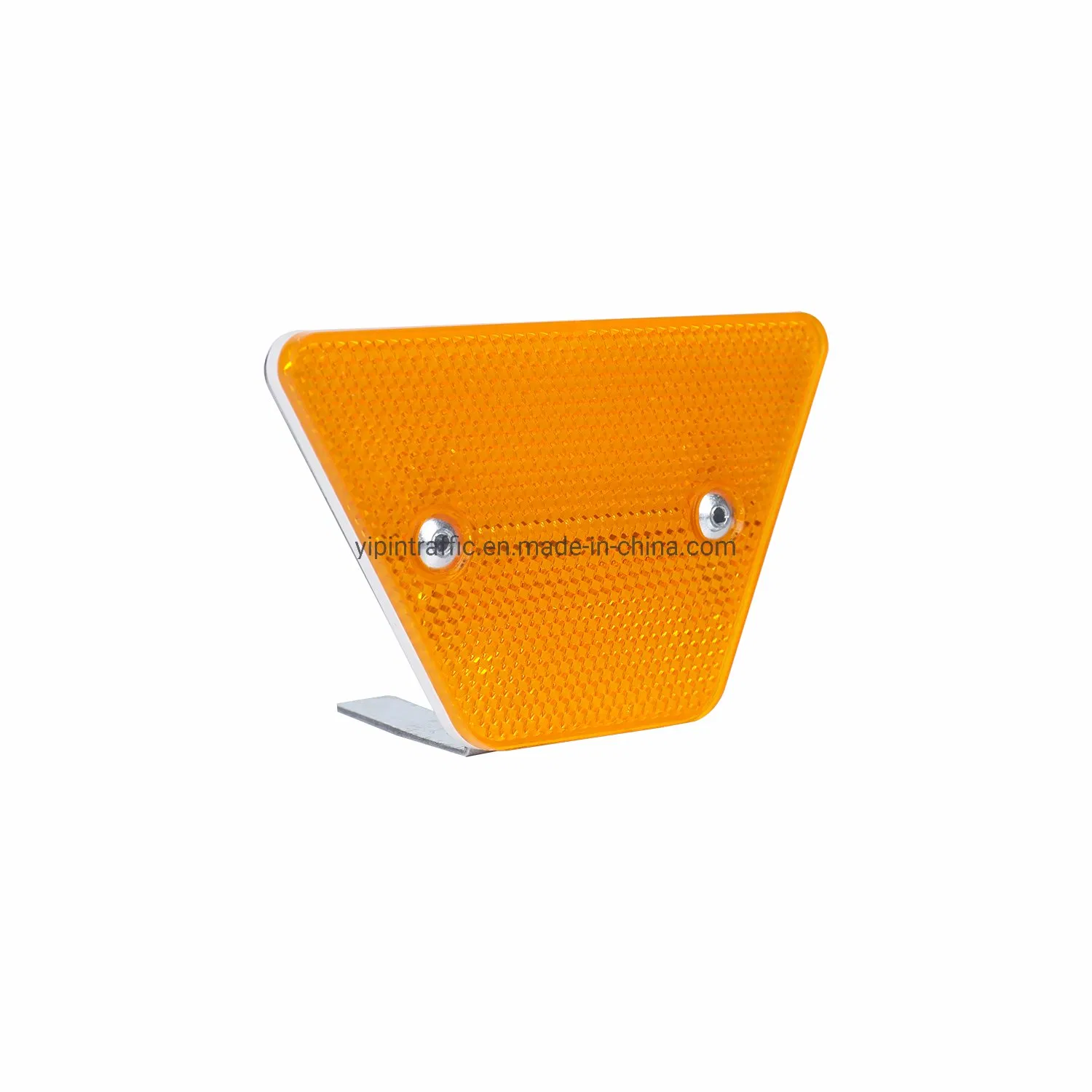 Double Way Trapezoid Reflective Steel Delineator