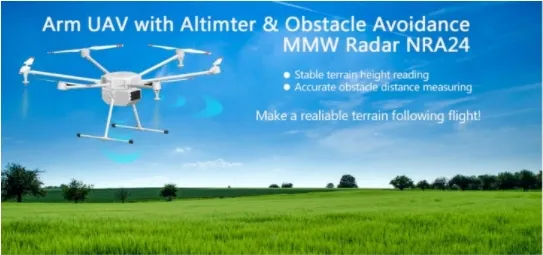 Factory Supply Detection of Small Drones with Millimeter Wave Radar Sensor