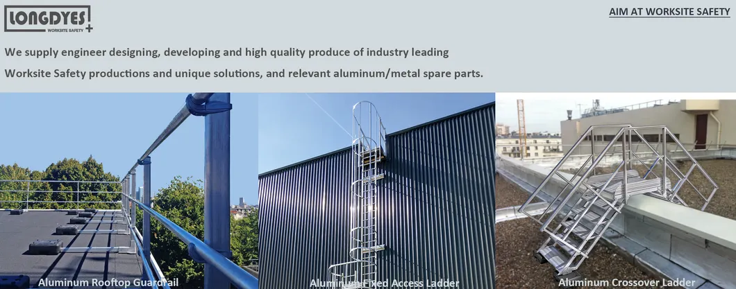 Fall Protection Guard Railings Systems for Corrugated Metal Roofs