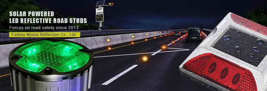 High Quality Reflect Reflective Traffic Aluminum Solar LED Light Cat Eye Reflective Road Studs
