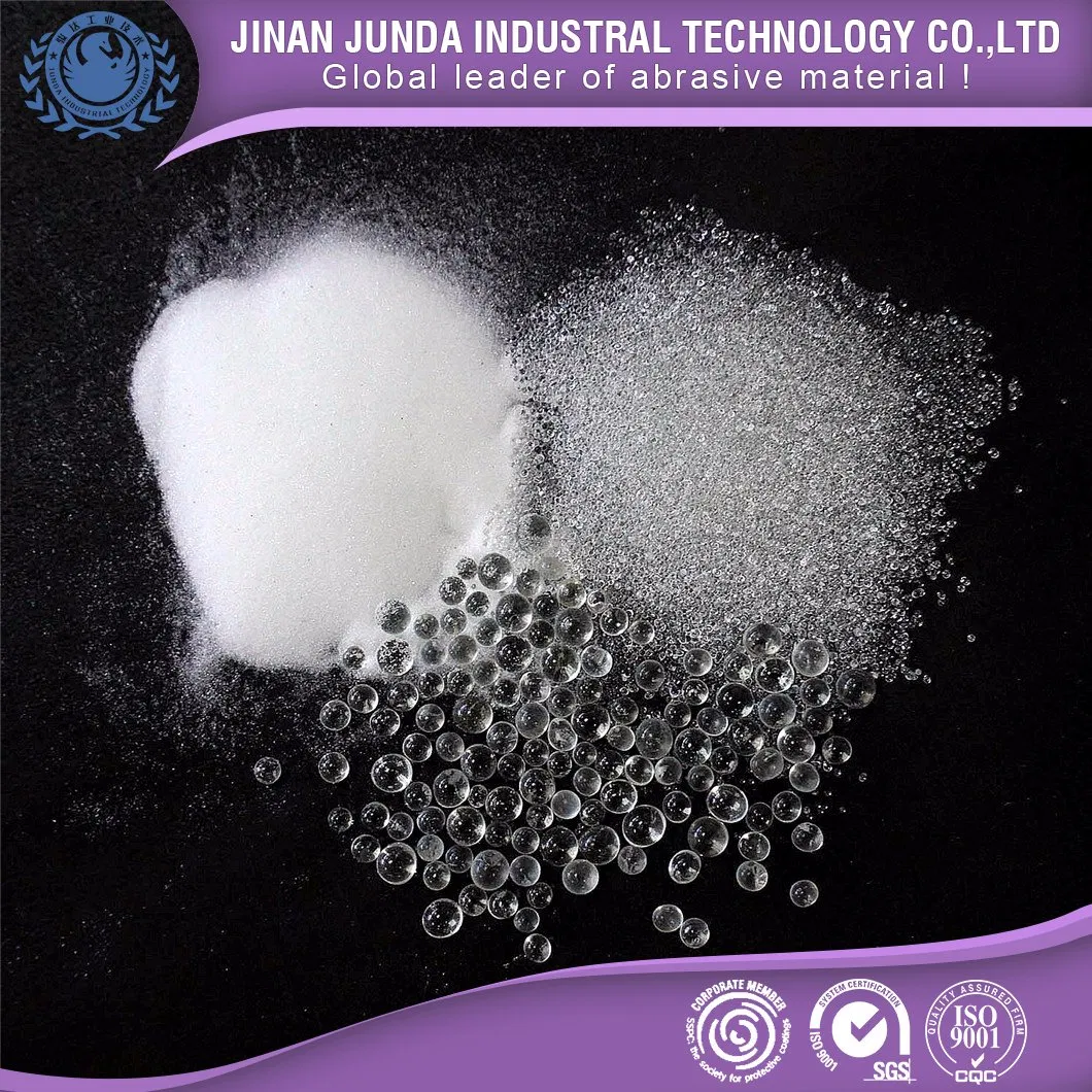 High Refractive Index Glass Beads for Sandblasting Media Abrasives