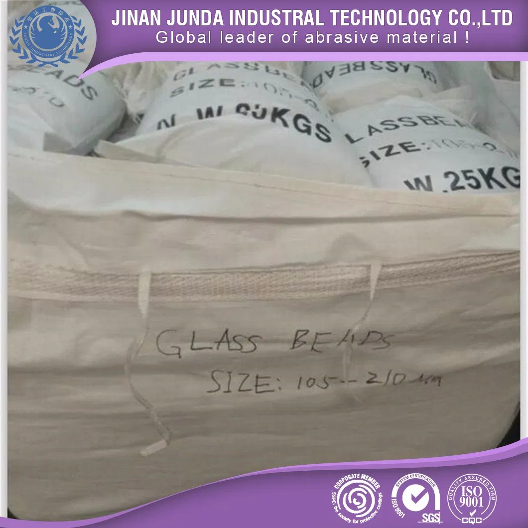 High Refractive Index Glass Beads for Sandblasting Media Abrasives