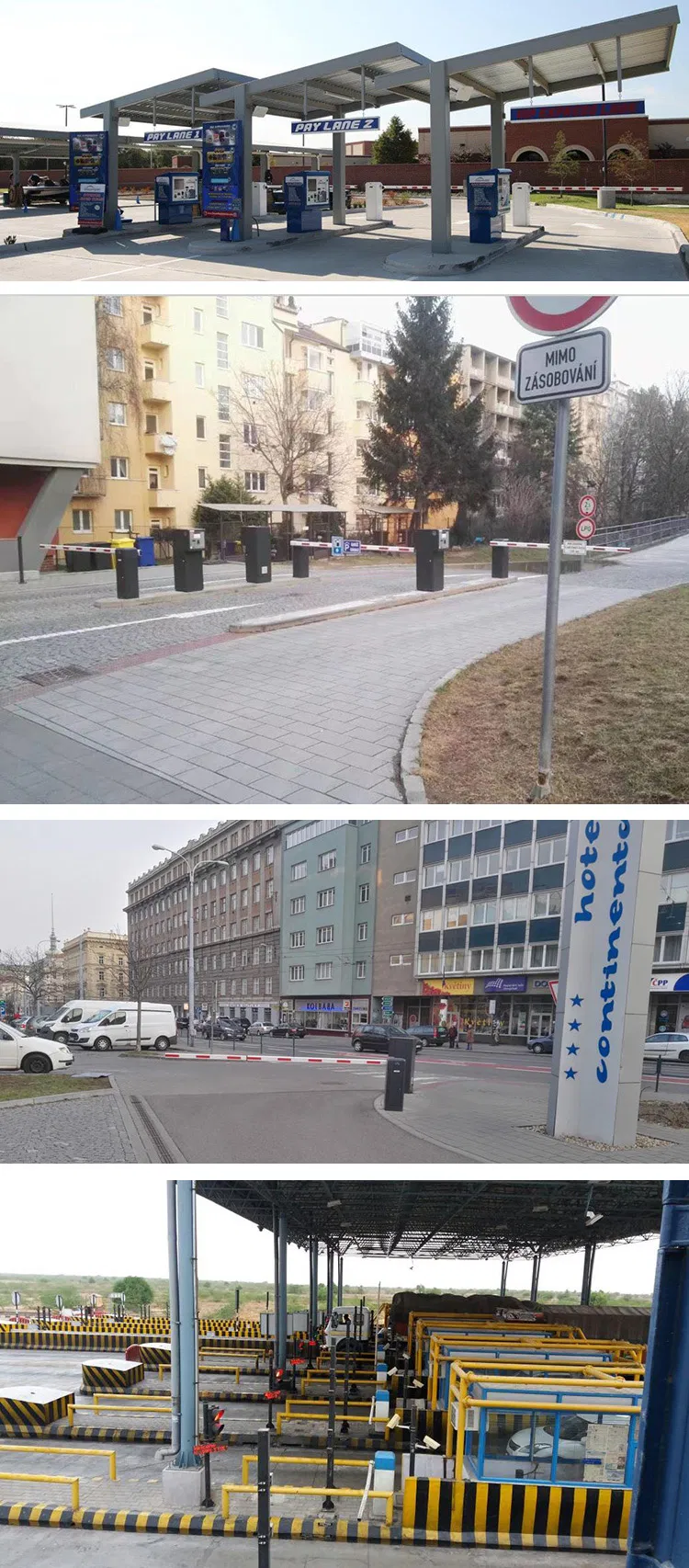 High Speed Boom Barrier Gate for Highway Toll Parking System