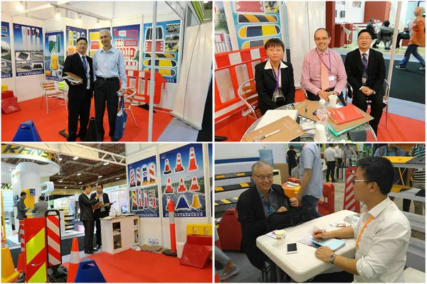 Hongqiao Brand Made in China Plastic Road Safety Barrier