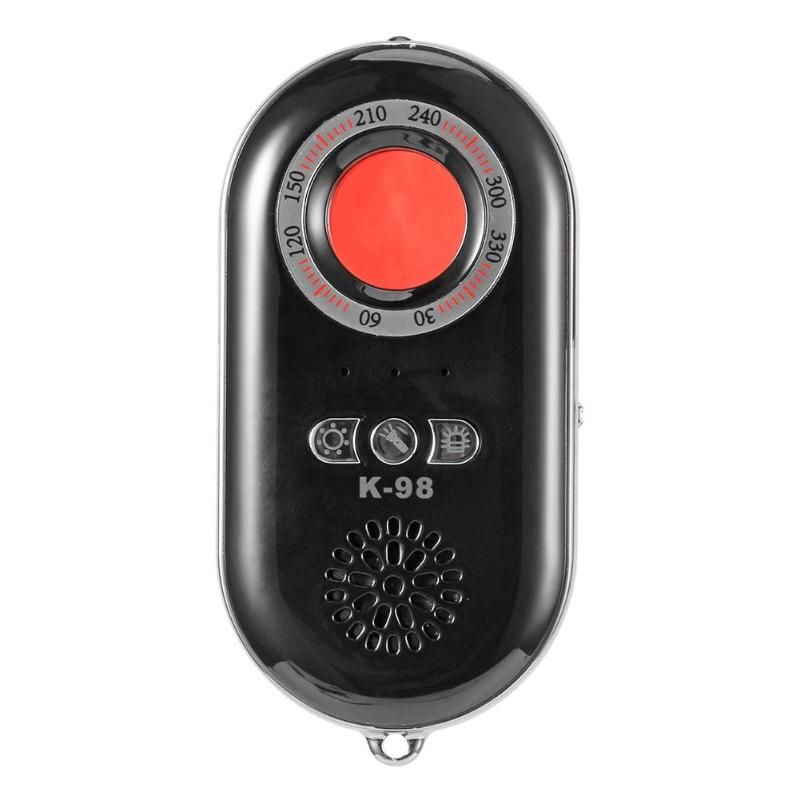 K98 RF Signal Anti-Spy Bug Finder LED Flashlight Camera Scan Slim Detector