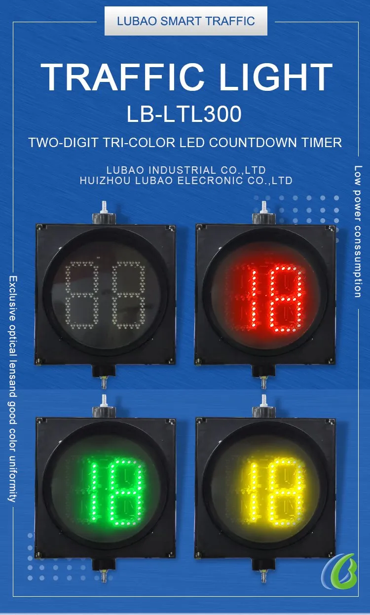 LED Three Digits 188 Countdown Time Recorder