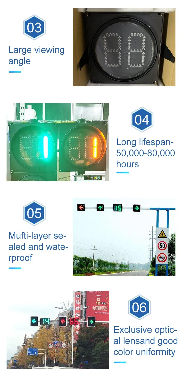 LED Traffic Light with High Safety Efficient