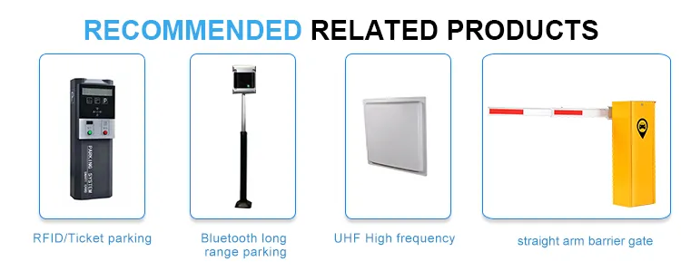 License Plate Number Sensor Parking Long Range RFID Reader Parking Systems