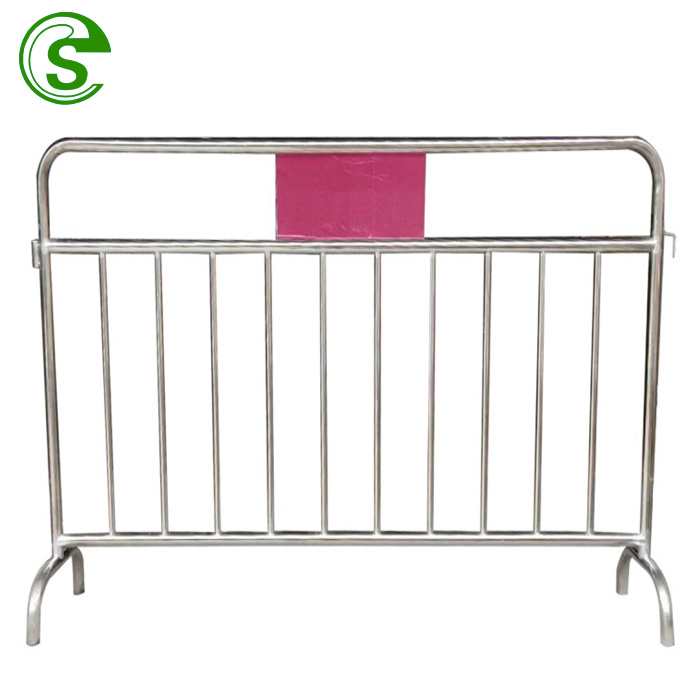 Low Maintenance Stainless Steel 316 Portable Pedestrian Barriers for Event