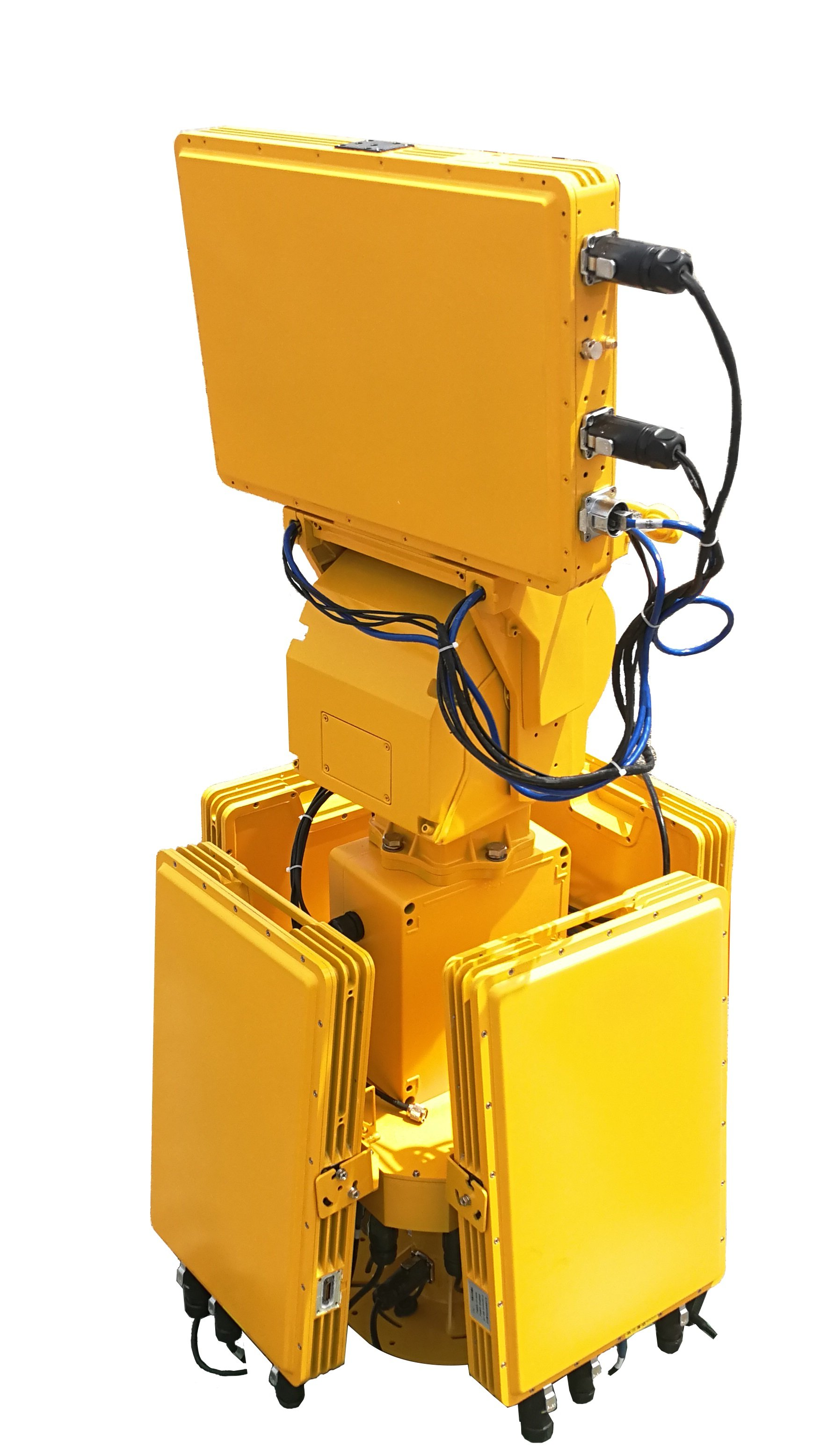 Medium Range Land Surveillance Radar to Detect Intruders in Real-Time for Critical Facilities to Detect Unwanted Intruders and Stop Them at The Perimeter