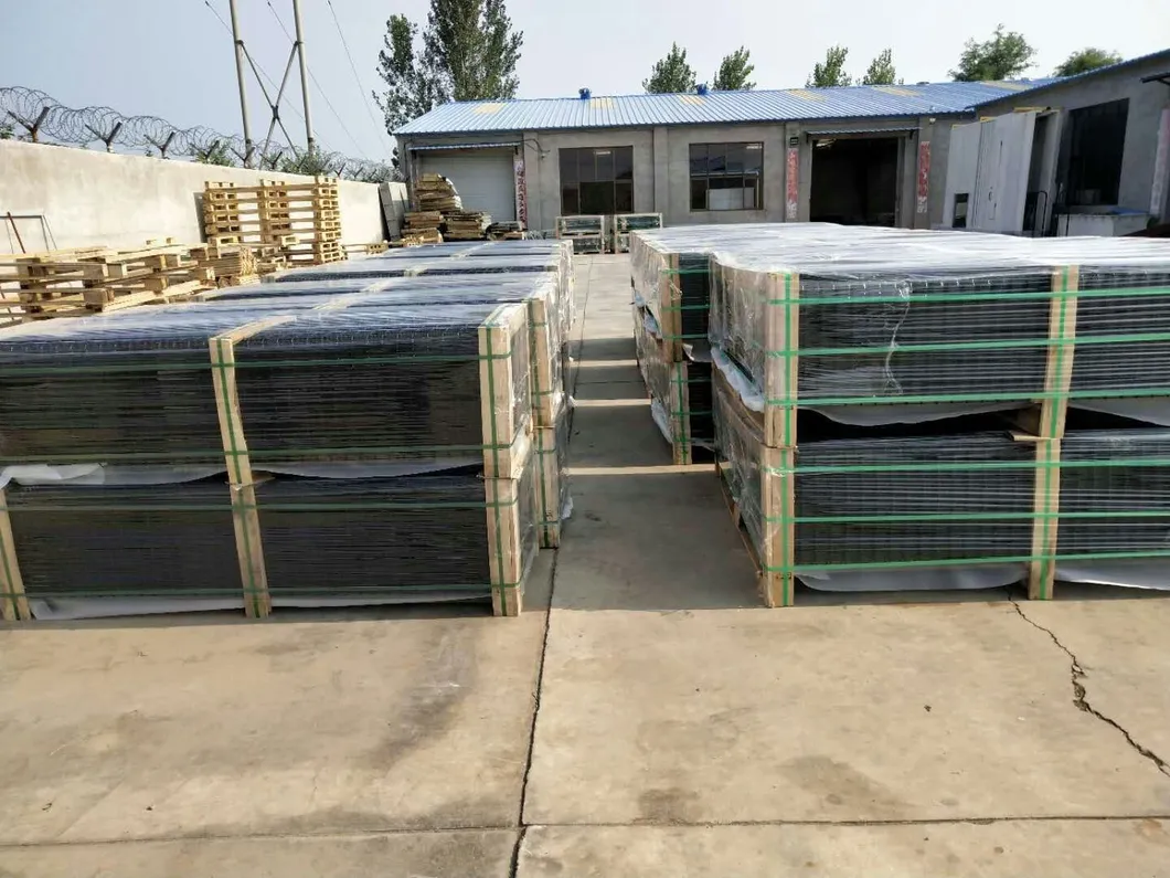 Metal Heavy Duty Steel Barricade Fence Crowd Control Barrier Used Public Place