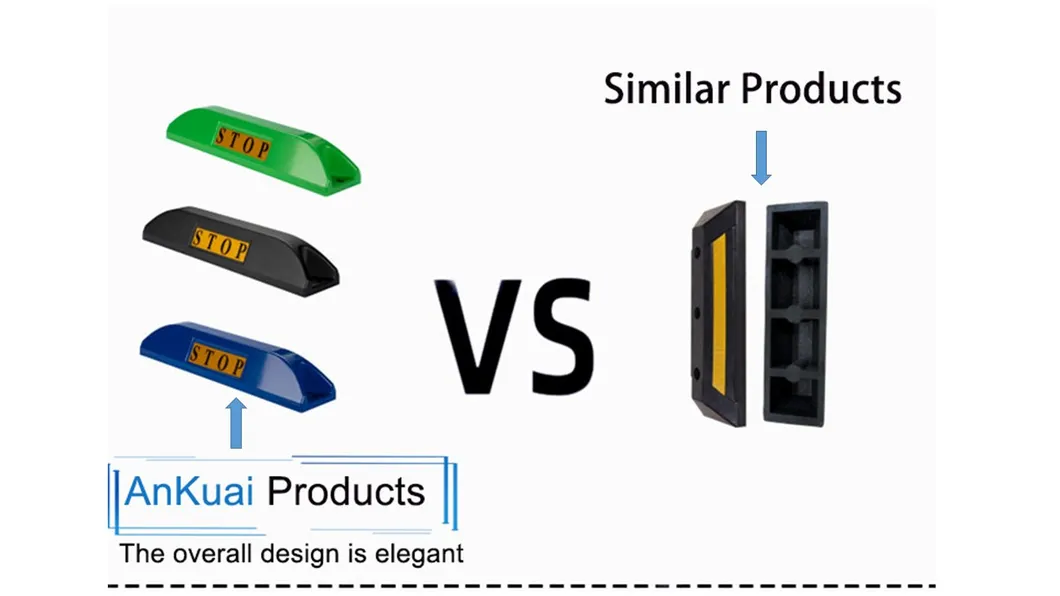 Multifunctional Truck Parking Aluminium Alloy Wheel Parking Stopper