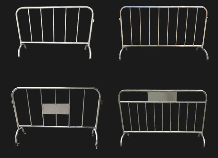 No Rust Polishing SS304 Temporary Event Barricades for Sale