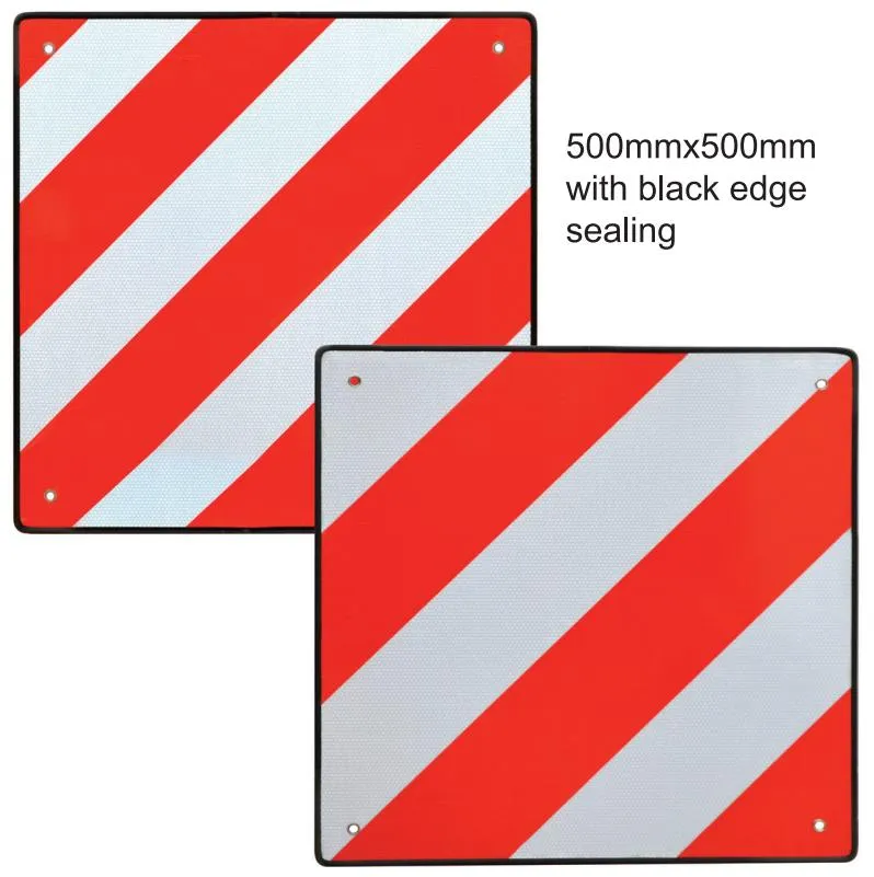 ODM Rectangle/Round/Oval/Triangle White/Golden/Red/Black (Support Customization) Radium Film Price Traffic Sign Board