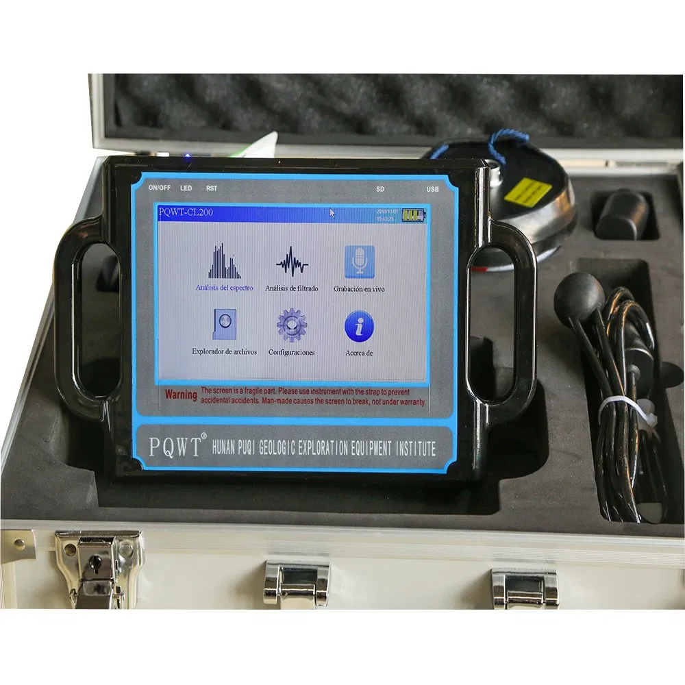 Portable Ultrasonic Underground Pipe Leakage Water Leak Detector
