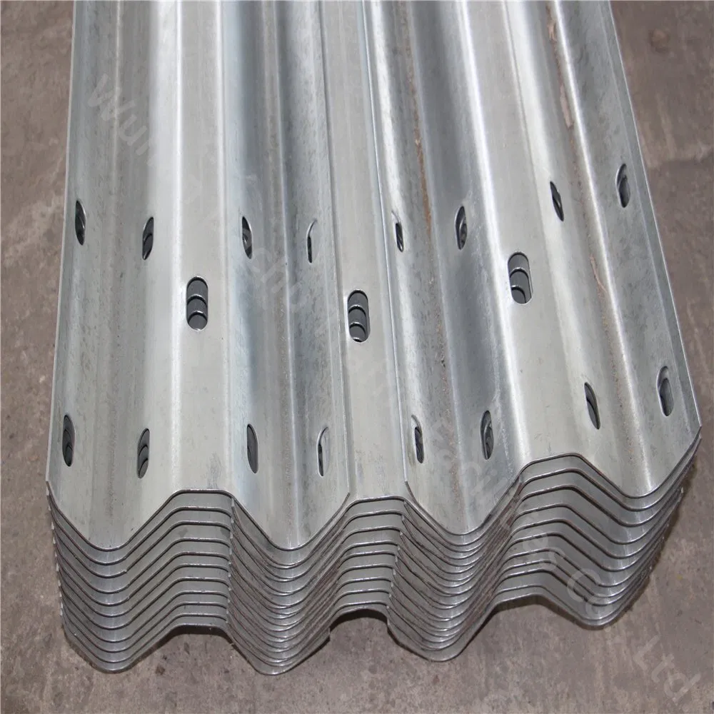 Q345 Steel W Beam Guardrail Crash Barrier Chinese Manufacturer