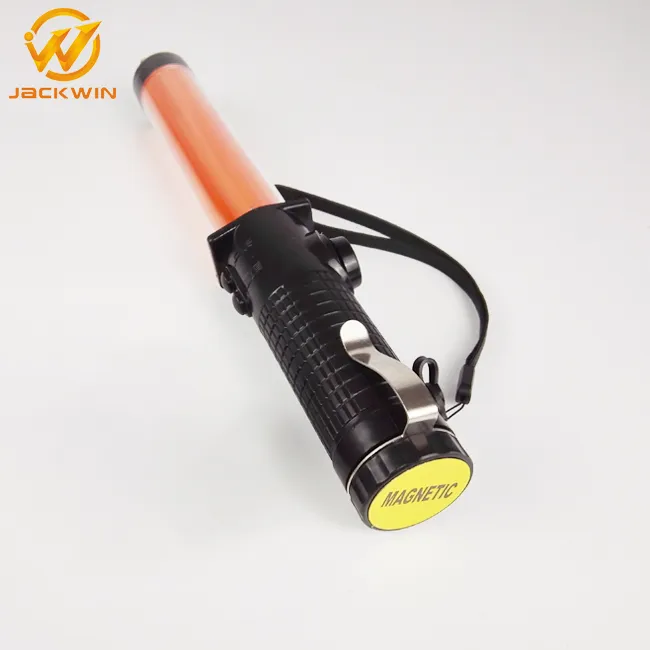 Rechargeable Marshalling LED Traffic Control Baton with Whistle