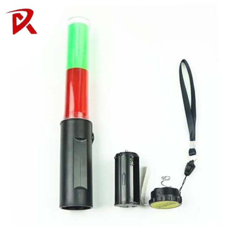 Rechargeable or Non-Rechargeable LED Flashing Traffic Baton