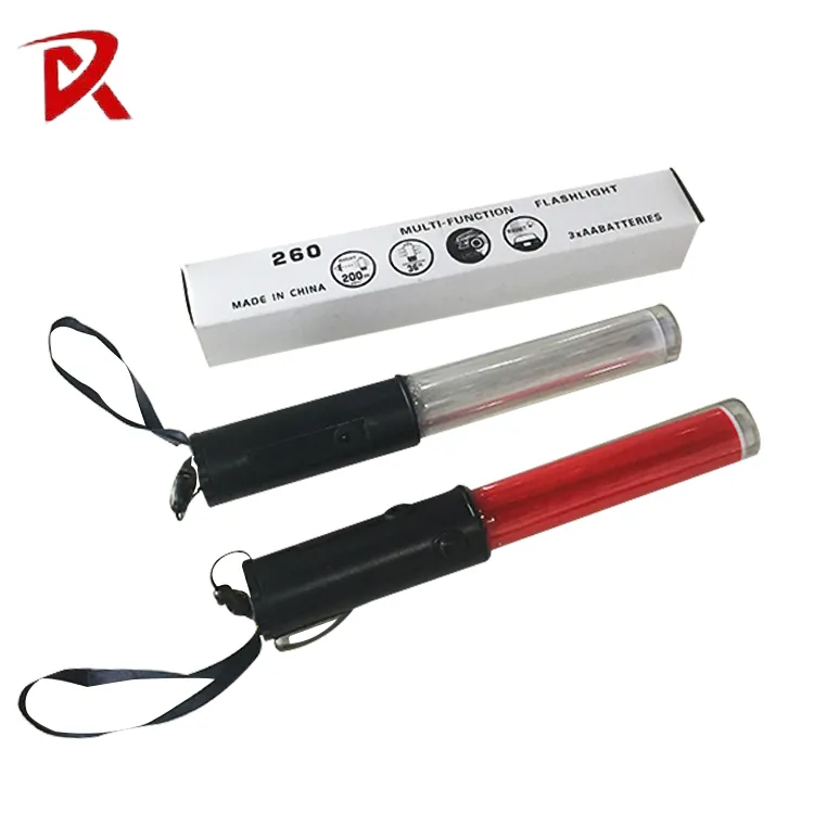 Rechargeable or Non-Rechargeable LED Flashing Traffic Baton