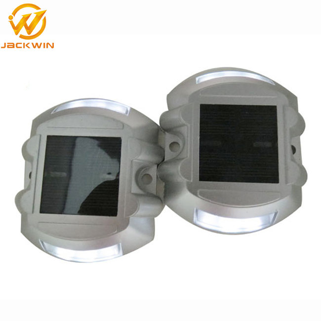 Reflective Road Studs with 6 LEDs Mono Crystalline Solar Panel