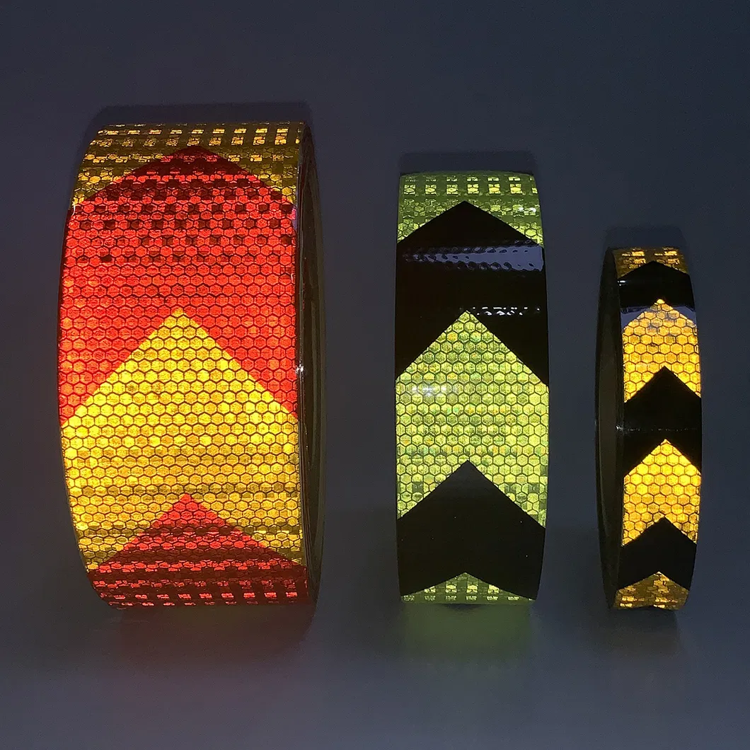 Reflective Sheeting for Road Sign, PVC Honeycomb Arrow Tape
