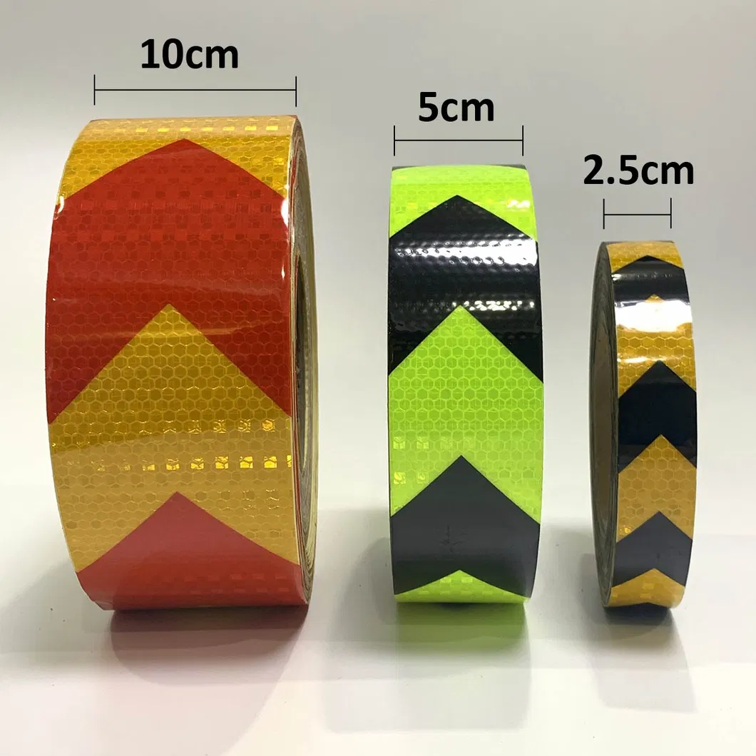 Reflective Sheeting for Road Sign, PVC Honeycomb Arrow Tape