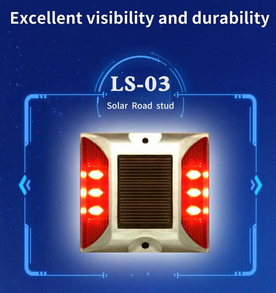 Reflective Solar Road Stud Motorway Cats Eyes