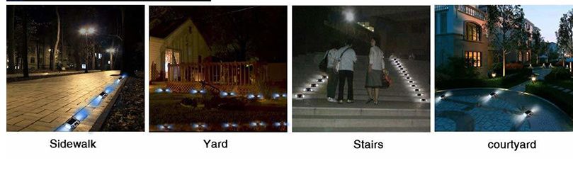 Reflective Studs Between Motorway and Slip Road