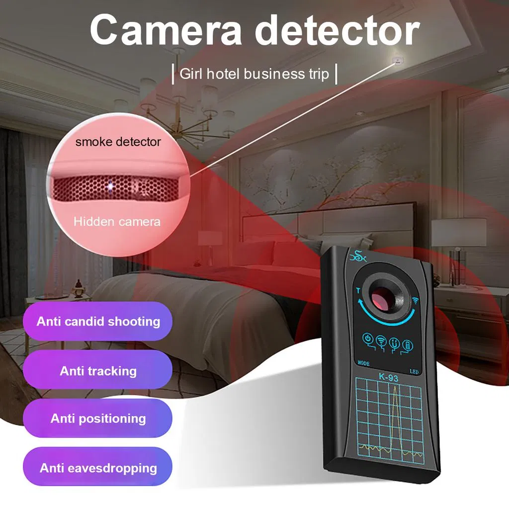 RF Signal Multi-Function Anti-Spy Detector Camera GSM Audio Bug Detector