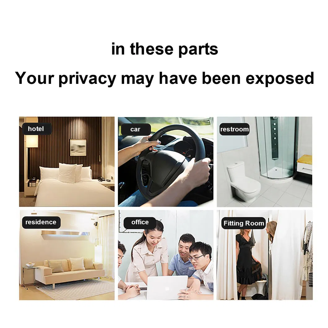 RF Signal Multi-Function Anti-Spy Detector Camera GSM Audio Bug Detector