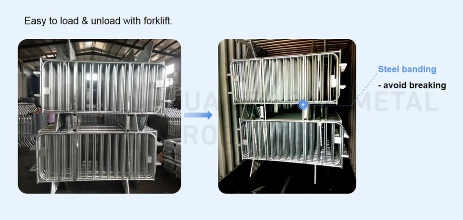 Rigid Portable Safety Crowd Control Event Line Traffic Barrier for Sale