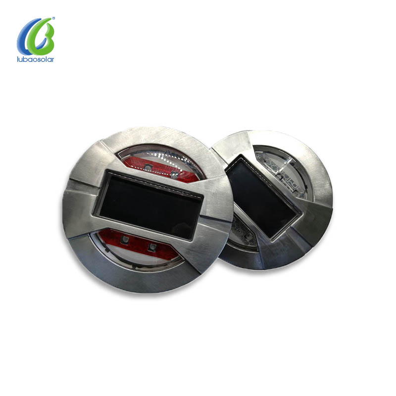 Road Safety Cat Eyes 360 LED Solar Glass Road Studs Price