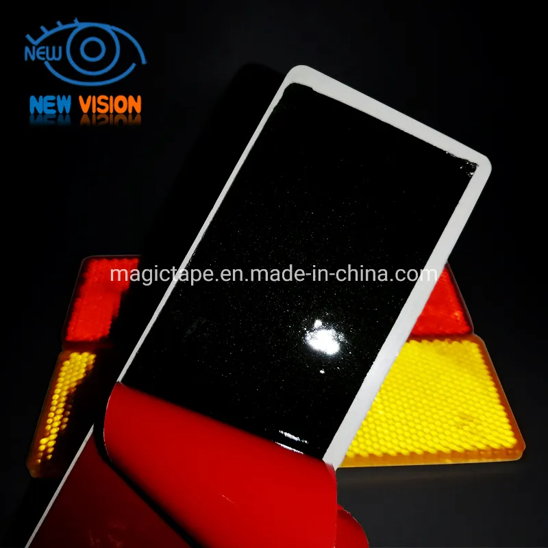 Road Safety Reflective Signs for Vehicle Self Adhesion Plastic Reflex Reflector for Vehicle