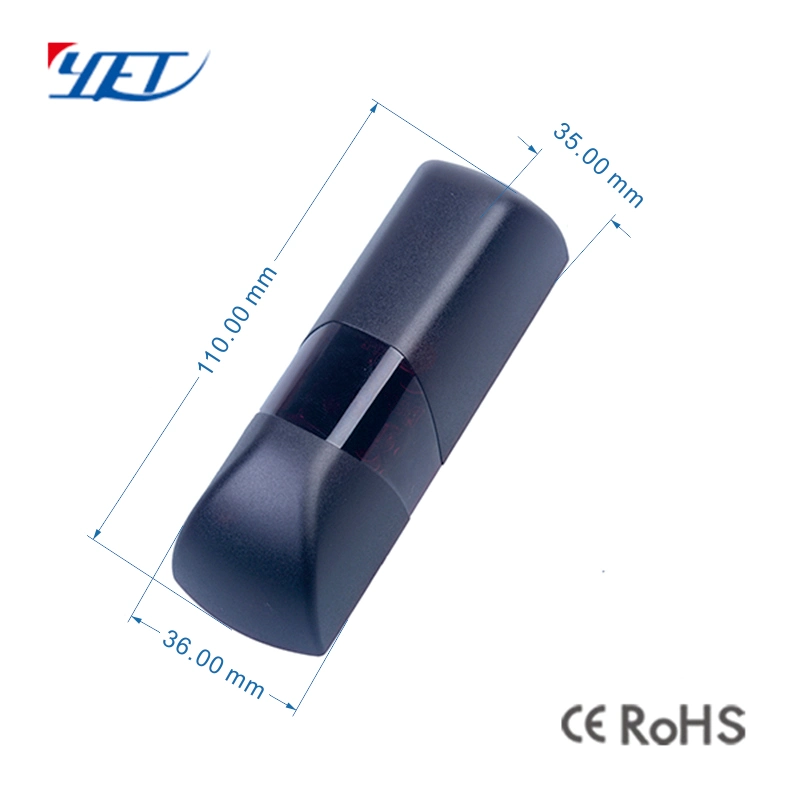 Safety Beam Automatic Photocell Sensors 2 Beam 12 / 24V Infrared Sensors for Gate Opener Yet609