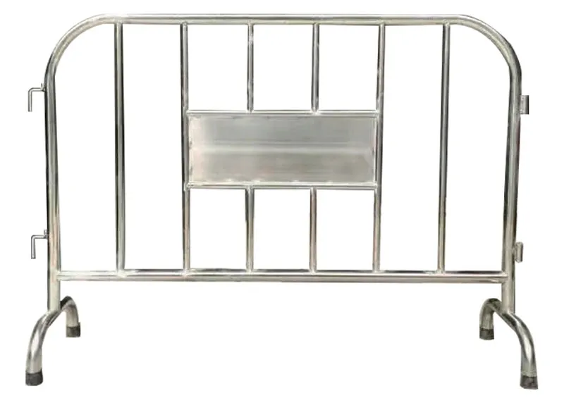 Security Mobile Certral Isolation Barrier SS304 316 Portable Fences with Brand