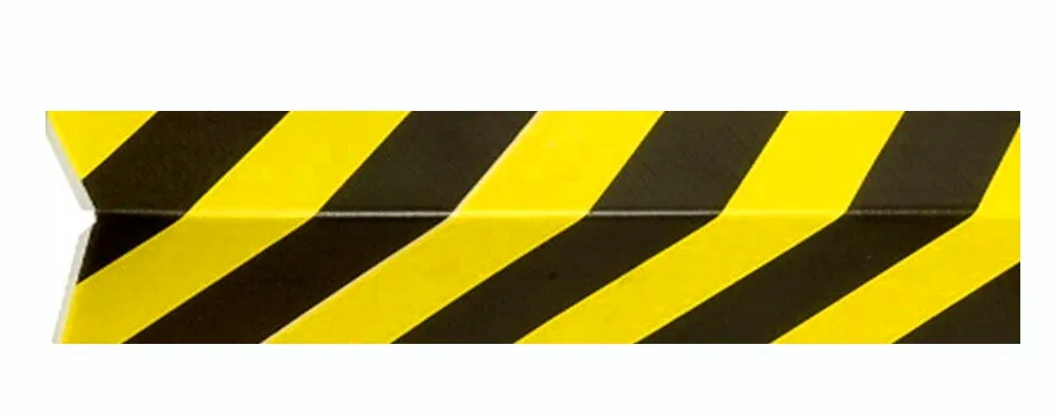 Self Adhesive Multiple Color Warning Masking Sign Tape Night Reflective Buffer Warning Stickers