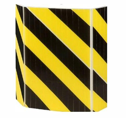 Self Adhesive Multiple Color Warning Masking Sign Tape Night Reflective Buffer Warning Stickers