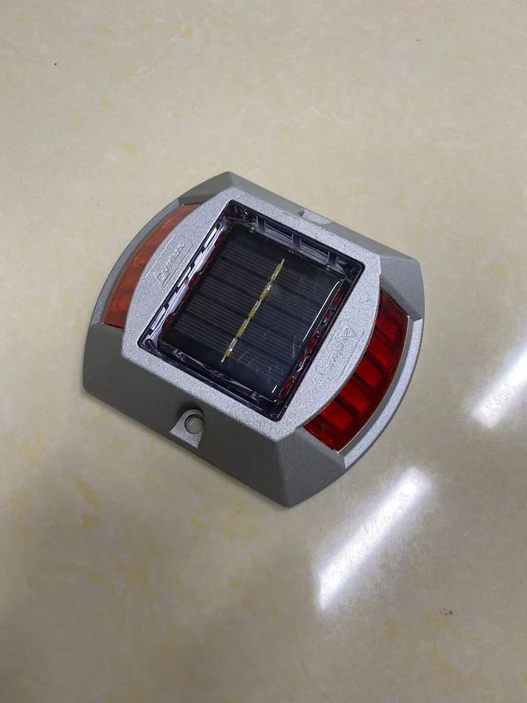 Solar Cat Eye Aluminum LED Road Marker Stud Light