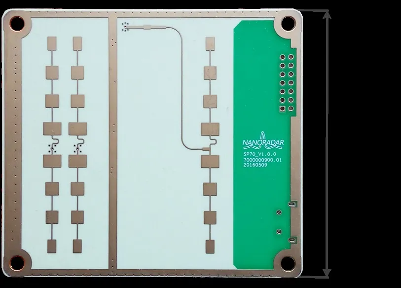 Sp70c Industrial Radar Sensor for Collision Avoidance