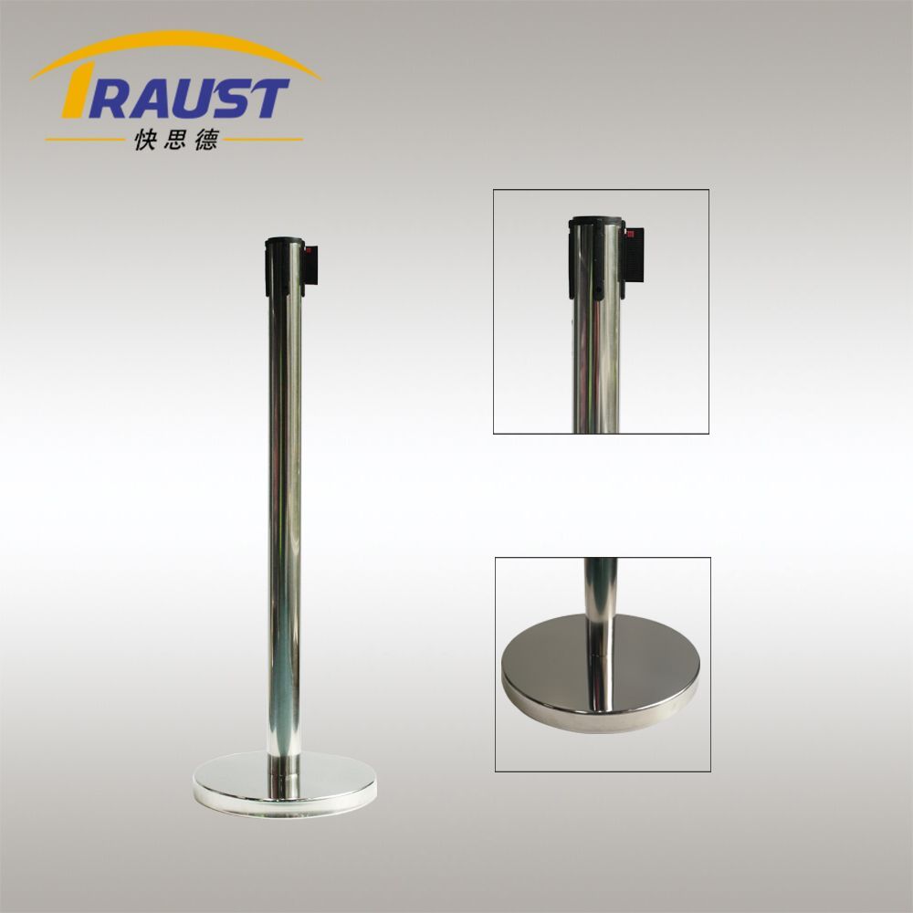 Special Price Belt Post Crowd Control Barrier with Stainless Steel or Steel Tube